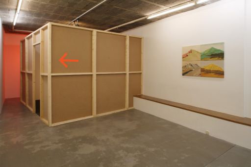 Vista de la exposición "Espacios personales". 2007