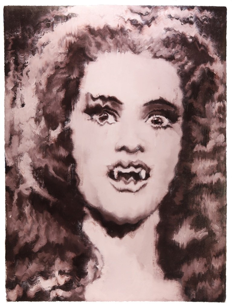 Vampire. Oil on paper  22 x 30 cm 2020  Price: 3.712€